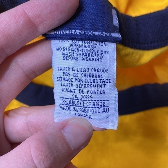 Coor Original Staff Yellow Short Sleeve Shirt XL - Picture 4 of 4